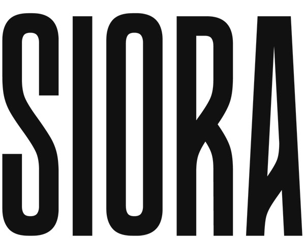 Black 'SIORA' logo on a white background
