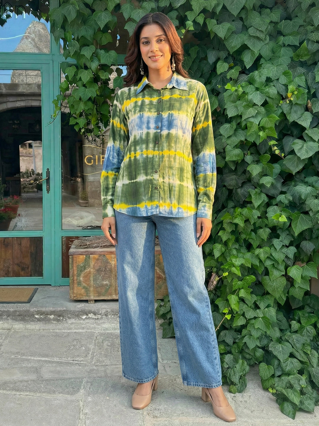 Tie Dye Cotton shirt