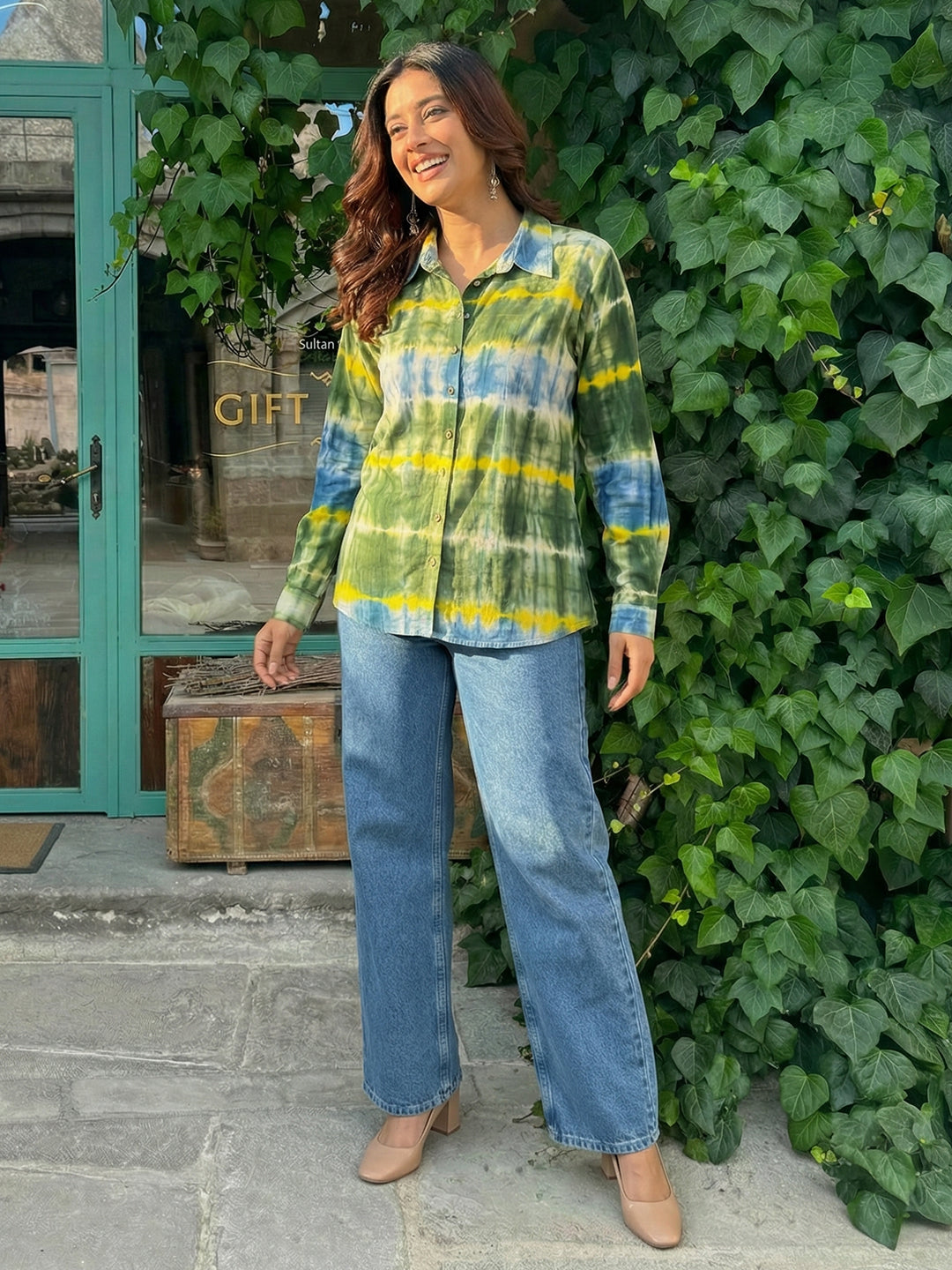 Tie Dye Cotton shirt