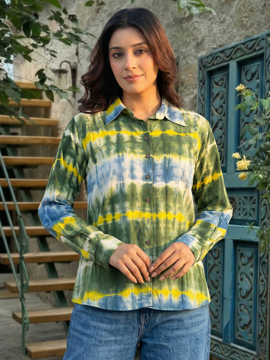 Tie Dye Cotton shirt