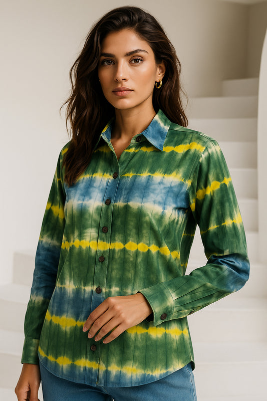 Tie Dye Cotton shirt